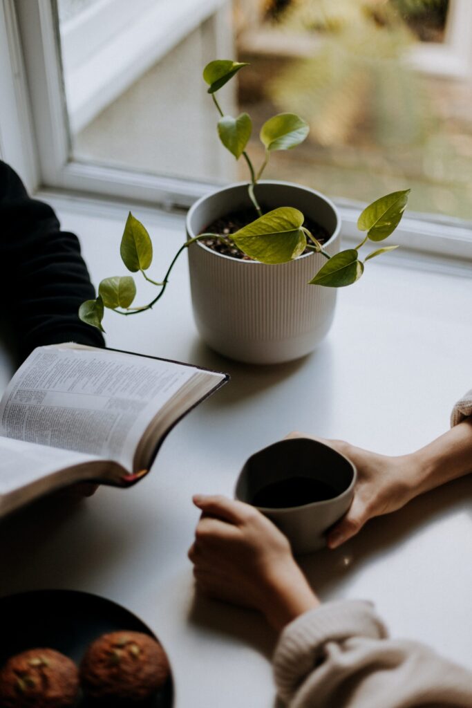 Lecture et cafe