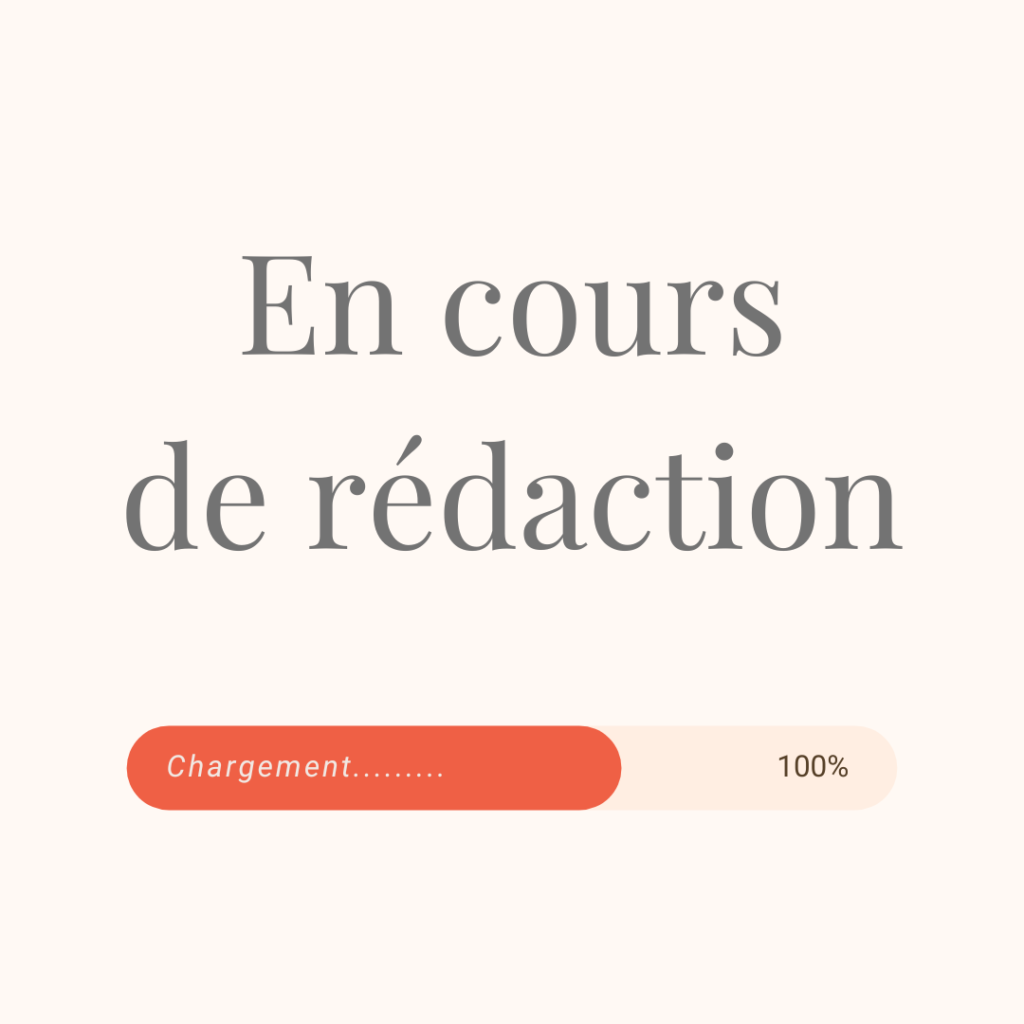 Rédaction en cours